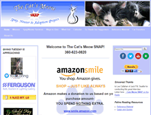 Tablet Screenshot of catsmeowsnap.org